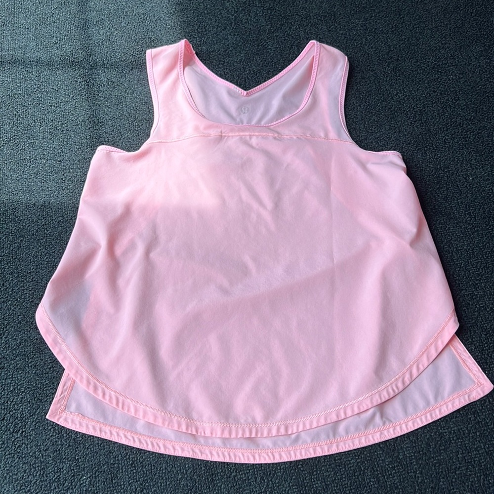 Pink Lululemon Tank Size 4